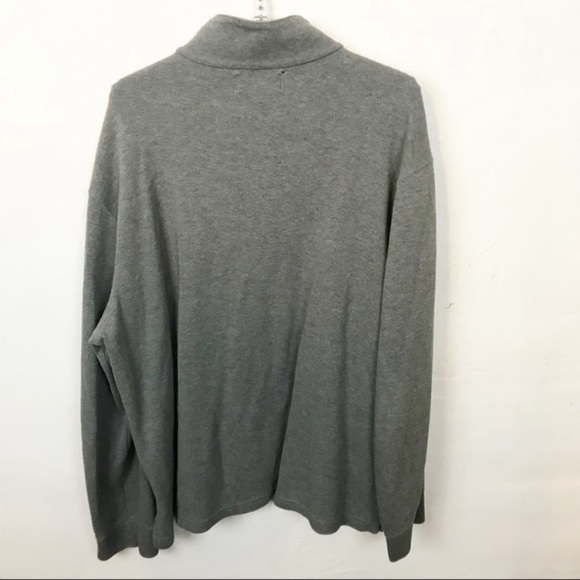 Ralph Lauren Polo l Grey Quarter Zip Sweater - Picture 4 of 5